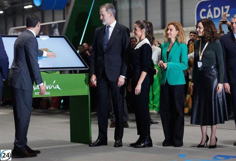 Los Reyes dan inicio a la 44ª edición de Fitur destacando la importancia de la sostenibilidad y la responsabilidad ambiental.