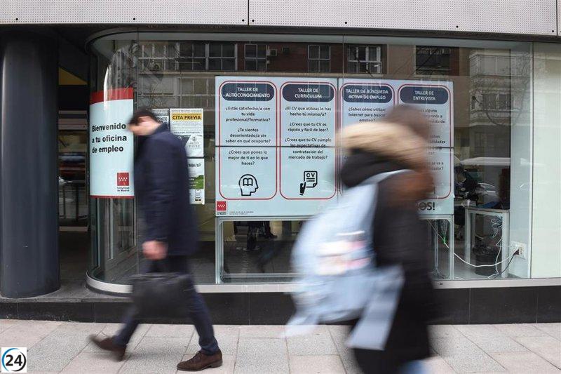 Madrid atrae empleo y desempleo: CEIM apunta a la causa de la subida del paro.