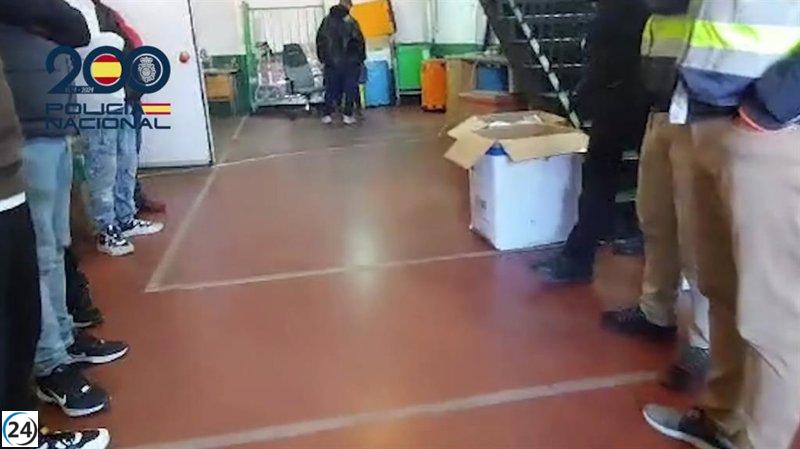 Colombiano y su hijo arrestados por explotación laboral en Alcalá.