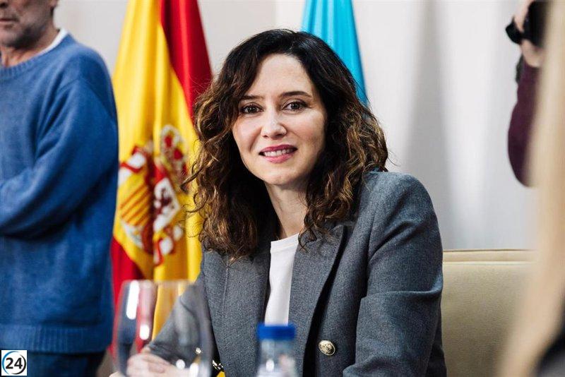 Ayuso acusa a Sánchez de manipulación y asegura que Hacienda debe dinero a su pareja.