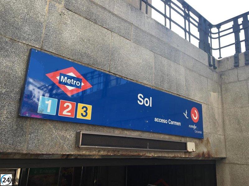 Cierre temporal de la estación de Sol por celebración de Semana Santa.