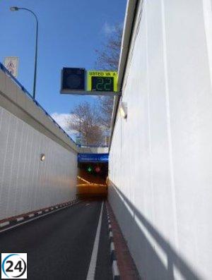 Túneles de la ciudad contarán con paneles que alertarán a conductores sobre exceso de velocidad.
