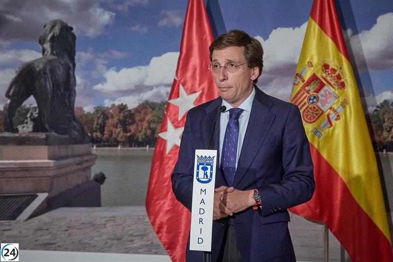 Almeida descalifica a Sánchez y su esposa y evalúa la regeneración democrática de Maroto.