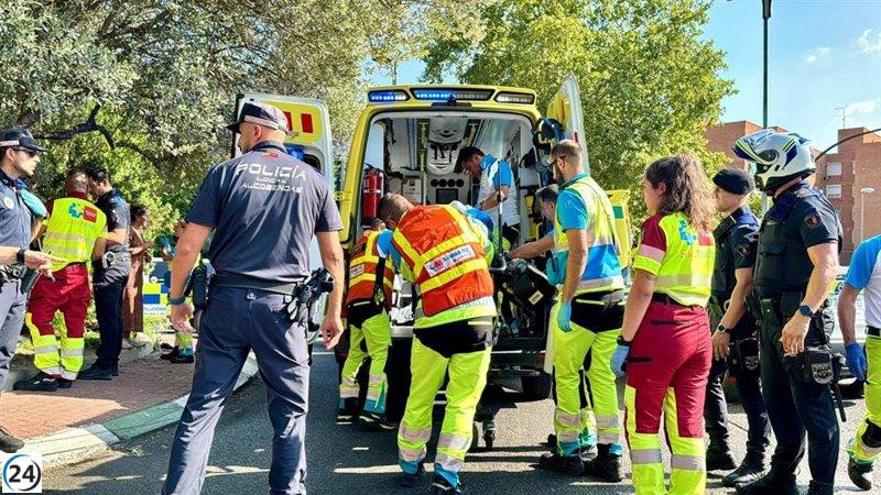 Grave accidente: conductor de patinete embestido por coche en Alcobendas