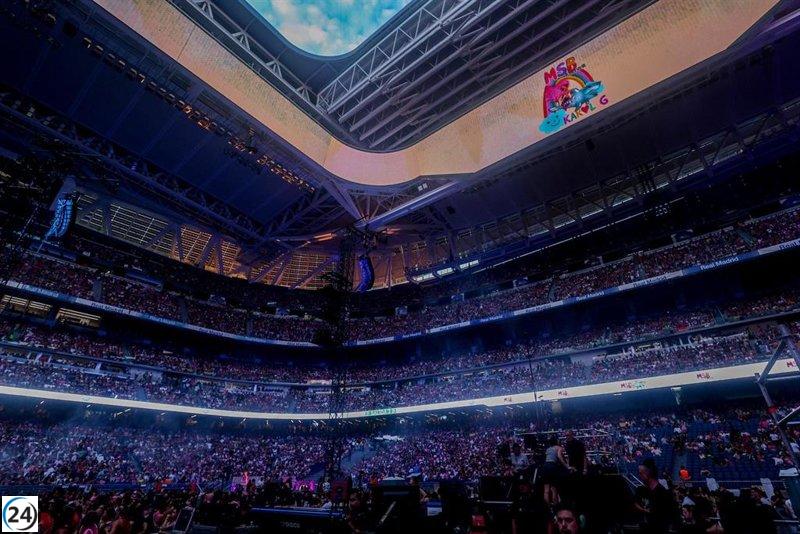 Multan con 801.000 euros a promotores de conciertos en el Bernabéu.
