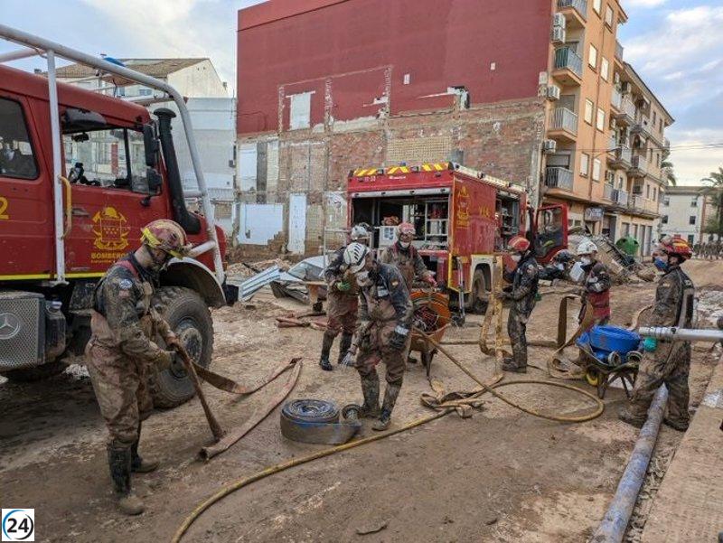 La Comunidad moviliza 455 trabajadores y 155 vehículos para asistir a las áreas damnificadas.