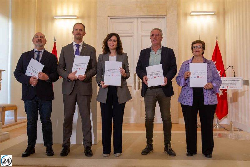 Yolanda Díaz demanda la impugnación del convenio de funcionarios de la Comunidad de Madrid, que ya está en vigor.