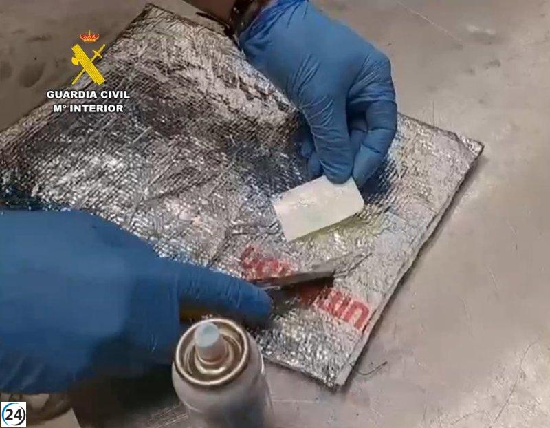 La Guardia Civil incauta más de 6,5 toneladas de drogas en el aeropuerto de Barajas en 2024.