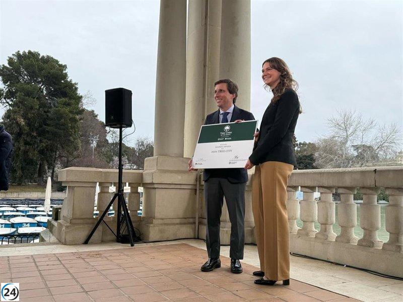 Madrid renueva por sexta vez el título de 'Ciudad Arbórea del Mundo' otorgado por la ONU y Arbor Day Foundation.