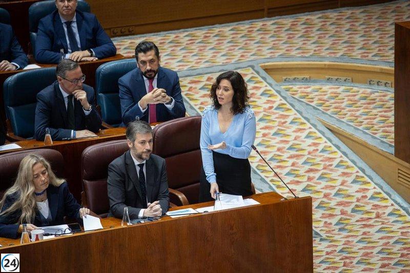 Ayuso promete abordar la 
