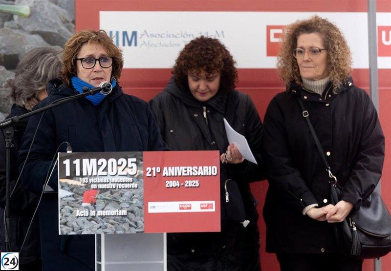 El homenaje a las víctimas del 11-M se concluirá para finales de 2027.