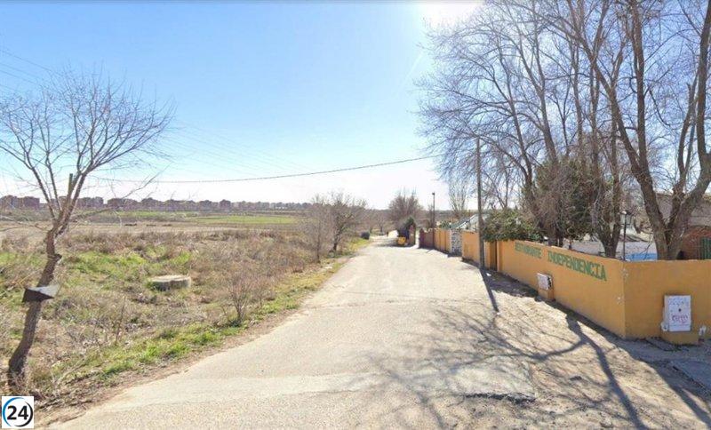 Ecologistas denuncian invasiones en la vía pecuaria de Humanes, Móstoles.