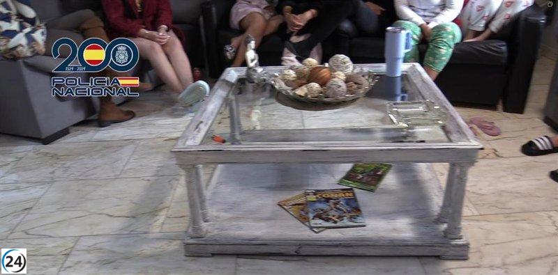 Desmantelan red en Madrid: 14 mujeres liberadas de explotación sexual y 37 arrestos por trata y narcotráfico.