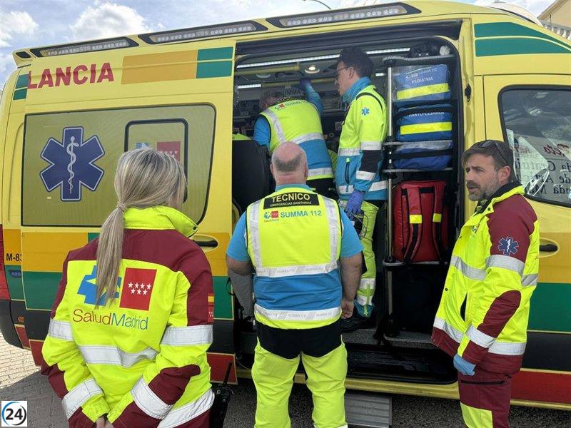 Hombre de 67 años gravemente herido por apuñalamiento en Collado Villalba.