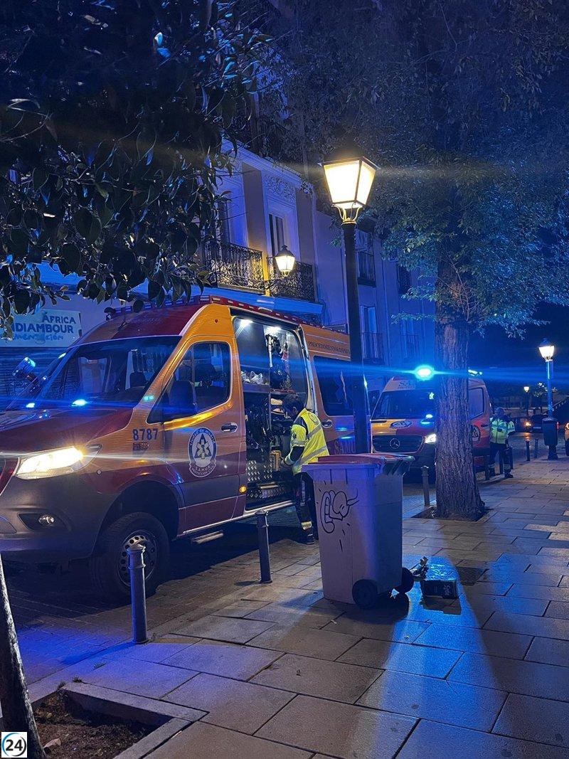 Ataque en Lavapiés: dos personas apuñaladas en el cuello.