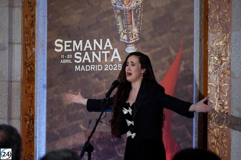 Rocío Luna participará este sábado en la procesión de la Virgen de la Soledad y el Cristo Yacente desde Casa de la Villa.
