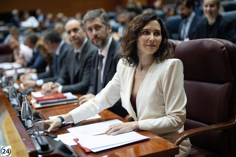 Ayuso denuncia la judicialización del Gobierno en el 