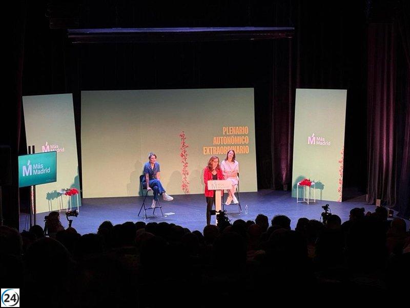 Más Madrid reivindica la inclusión de todas las voces y llama a una auténtica alianza progresista, acusando a Ayuso de tener actitudes similares a las de Trump.