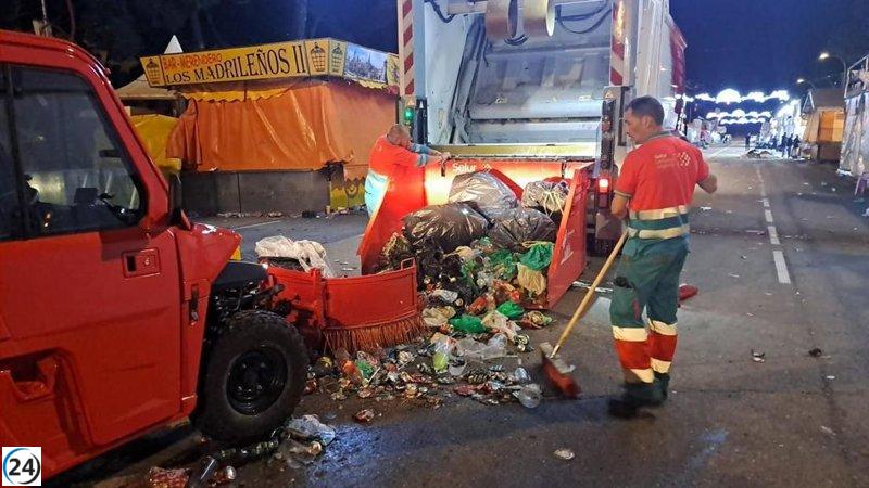 San Isidro reduce en un 26% la recolección de residuos, con 18,5 toneladas recogidas por servicios de limpieza.