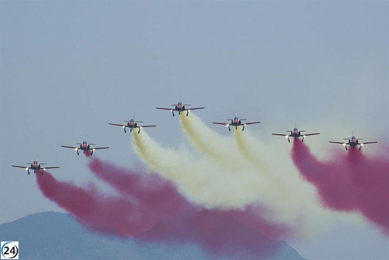 Madrid celebra 40 años de la Patrulla Águila con una exposición en reconocimiento a su compromiso con la defensa nacional.