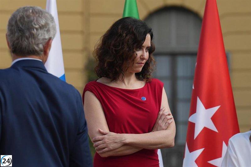 Ayuso se retira de la Conferencia de Presidentes al escuchar al lehendakari en euskera.