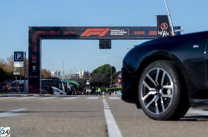 Madrid acogerá el Gran Premio de España de Fórmula 1 del 11 al 13 de septiembre de 2026.