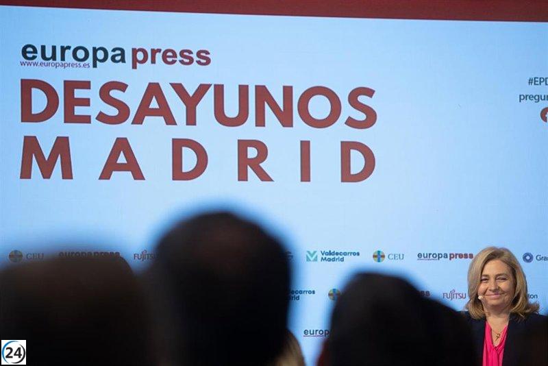 Sanz apoya la intervención policial durante el conflicto en Lavapiés.