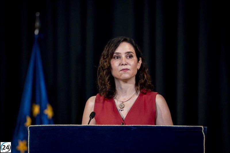 Ayuso desestima la moción de censura y condena las 