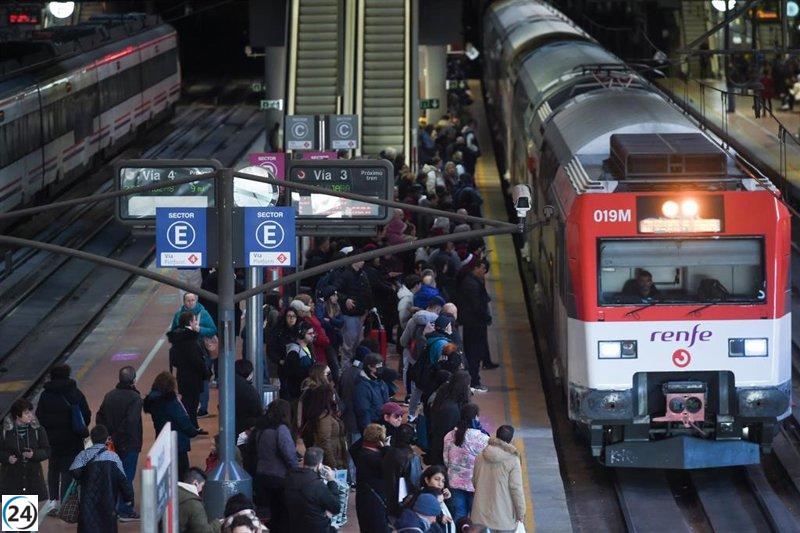 Falla en Atocha retrasa varios trenes de Cercanías C2, C7, C8 y C10.