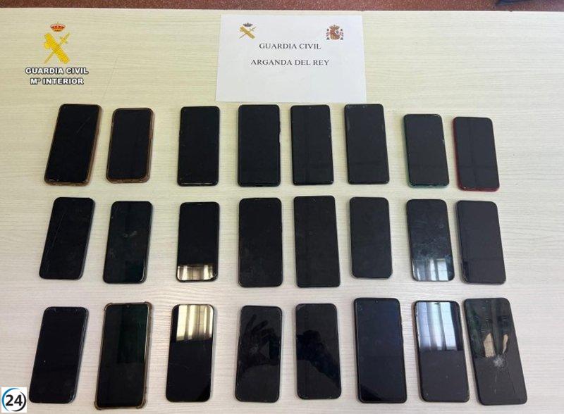 240 denuncias y 15 arrestos marcan los festivales en Rivas y Arganda.