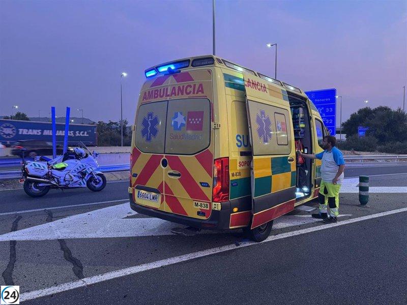 Tragedia en Alcalá de Henares: fallece un motociclista en un accidente.