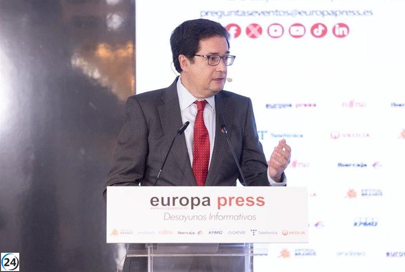 Óscar López expresa su apoyo a las manifestaciones en Madrid por la crisis en Gaza.