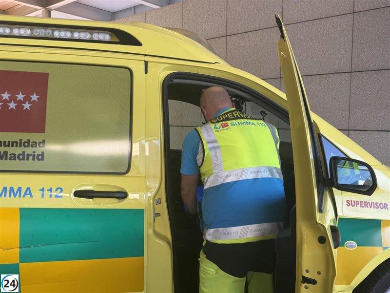 Fallece un hombre de 67 años en un incendio doméstico en Cercedilla, Madrid.