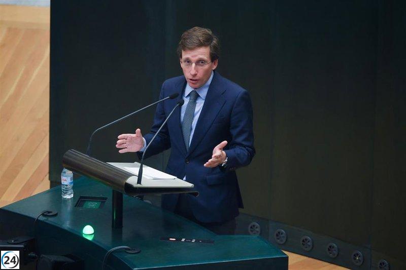 El Pleno de Cibeles se polariza por la crisis de Gaza, con Almeida rechazando las propuestas de la izquierda.