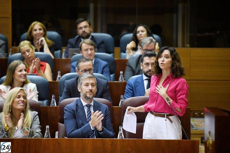 Ayuso critica la flotilla como una 