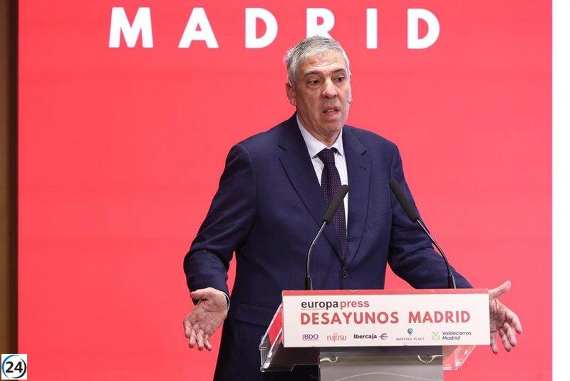 De los Mozos asegura que las obras para la F1 se realizan dentro del marco legal y respetando los niveles de ruido.