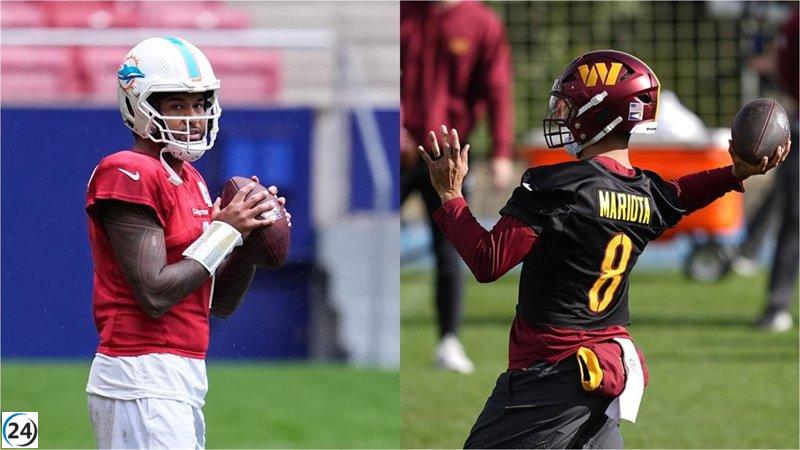 Dolphins y Commanders buscan marcar historia en Madrid.