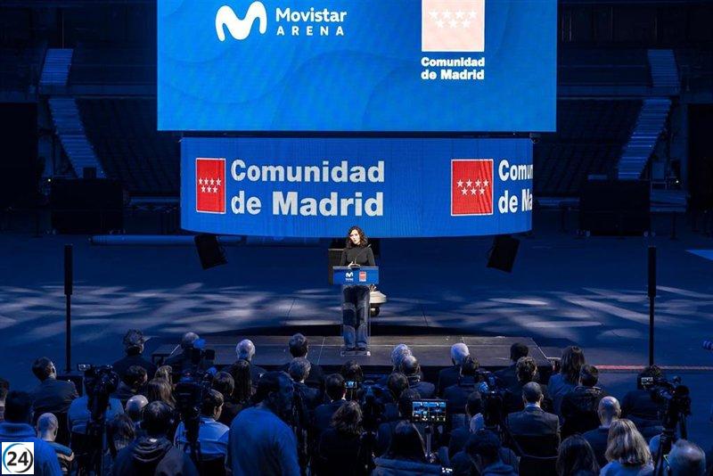 Movistar Arena celebra dos décadas de música y eventos, ampliando su capacidad con artistas de la talla de Elton John, Dua Lipa, Dani Martín y Raphael.