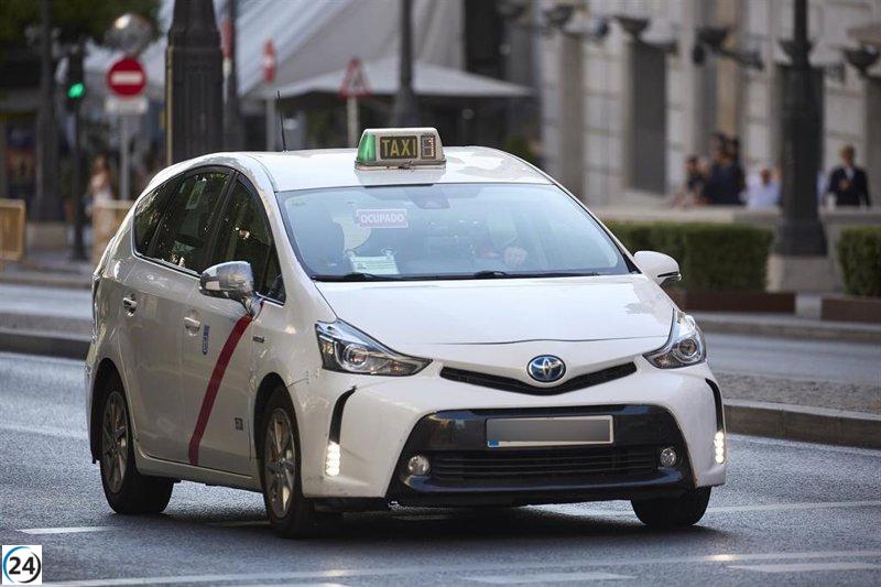 Aumento del 2,38% en tarifas de taxi en Madrid a partir del 1 de enero de 2026.