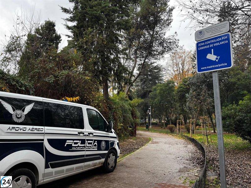El Ayuntamiento implementa tecnología de vigilancia avanzada en El Calero para mejorar la seguridad del parque.