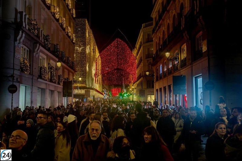 Madrid brilla: un mapa interactivo recoge las luces navideñas desde Meninas hasta creativos diseños LED.