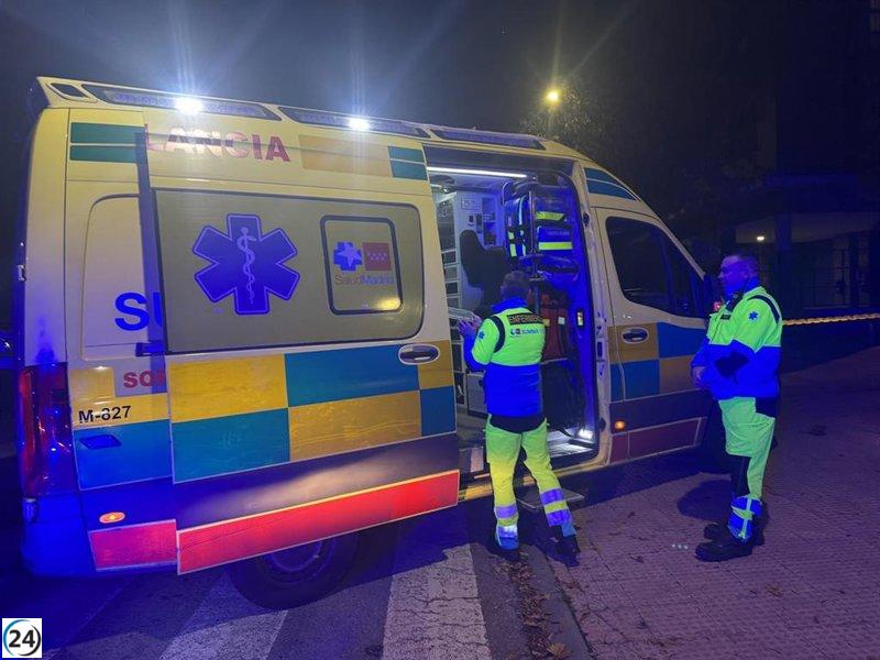 Hombre de 41 años sufre lesiones graves tras caída de 4 metros en un restaurante de Pozuelo.