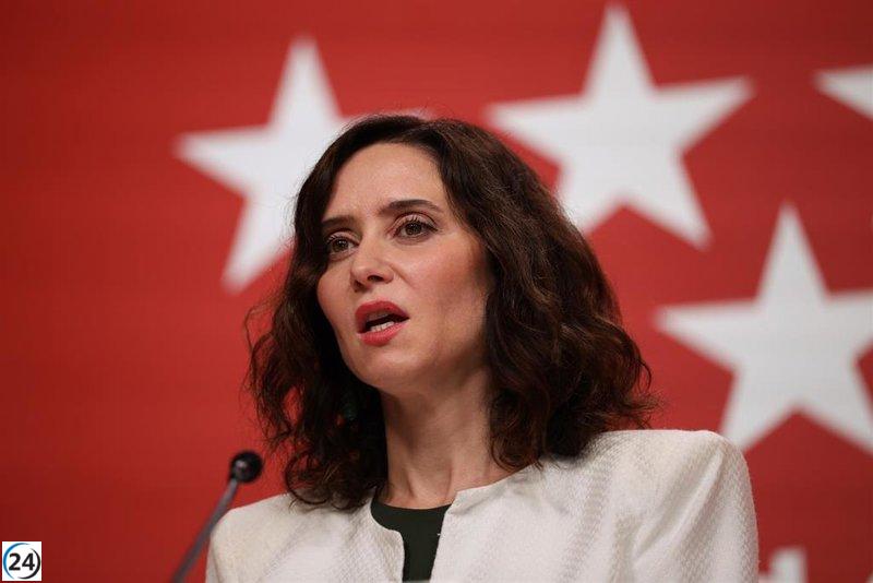 Ayuso afirma que el PP supera a la izquierda y culpa a Sánchez de la crisis del PSOE: 