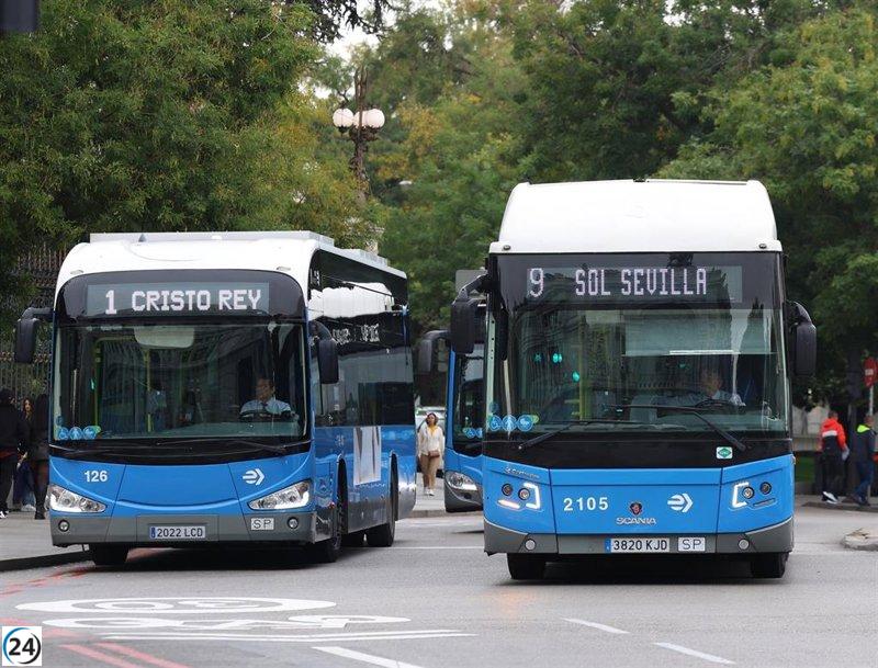 Transporte en Nochebuena y Navidad: EMT finaliza a las 20:30 y Metro hasta las 22:00, después inician los 'buhos' nocturnos.