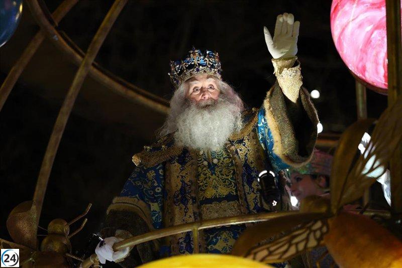 Los Reyes Magos se unen a héroes literarios para celebrar el poder del conocimiento en medio del frío.