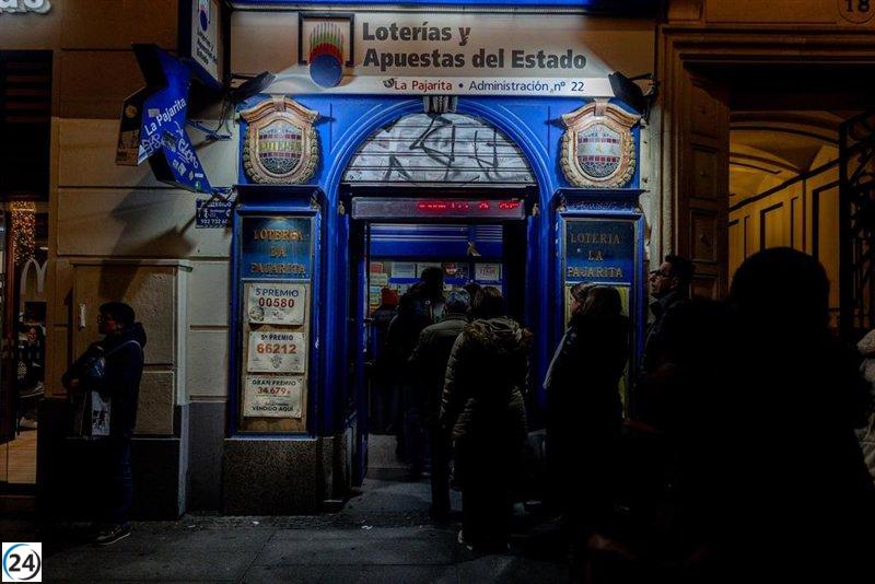 El primer premio del sorteo de 'El Niño' 6.703 deslumbra a varias localidades de Madrid.