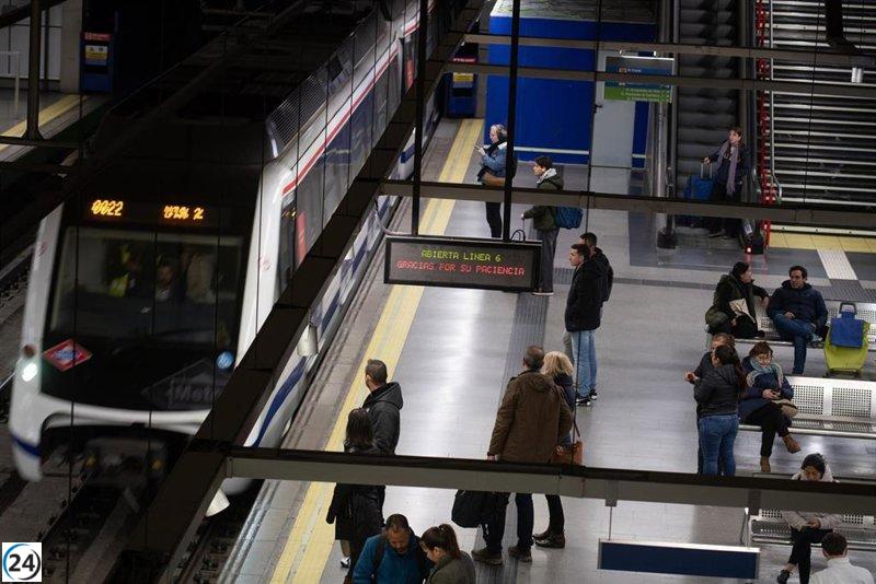 Interrupciones en el servicio de la L7 del Metro debido a problemas técnicos.