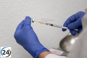 La gripe disminuye en plena Navidad, mientras la vacunación crece un 9% y supera los 1,5 millones de personas inmunizadas.