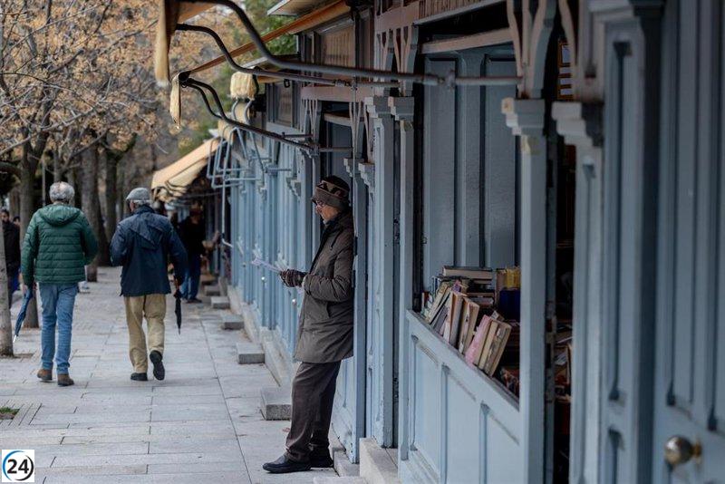 La Comunidad reconoce a la Feria de Libros de la Cuesta de Moyano como Patrimonio Cultural.