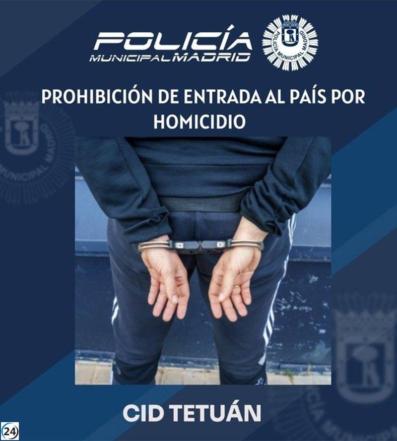 Arrestan en Tetuán a un fugitivo buscado por homicidio con documentos falsificados.